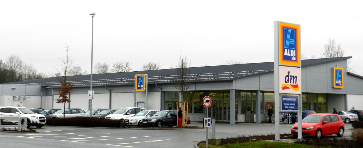 FABRINO Amitol Waschbeton Aldi Fassade Supermarkt 7