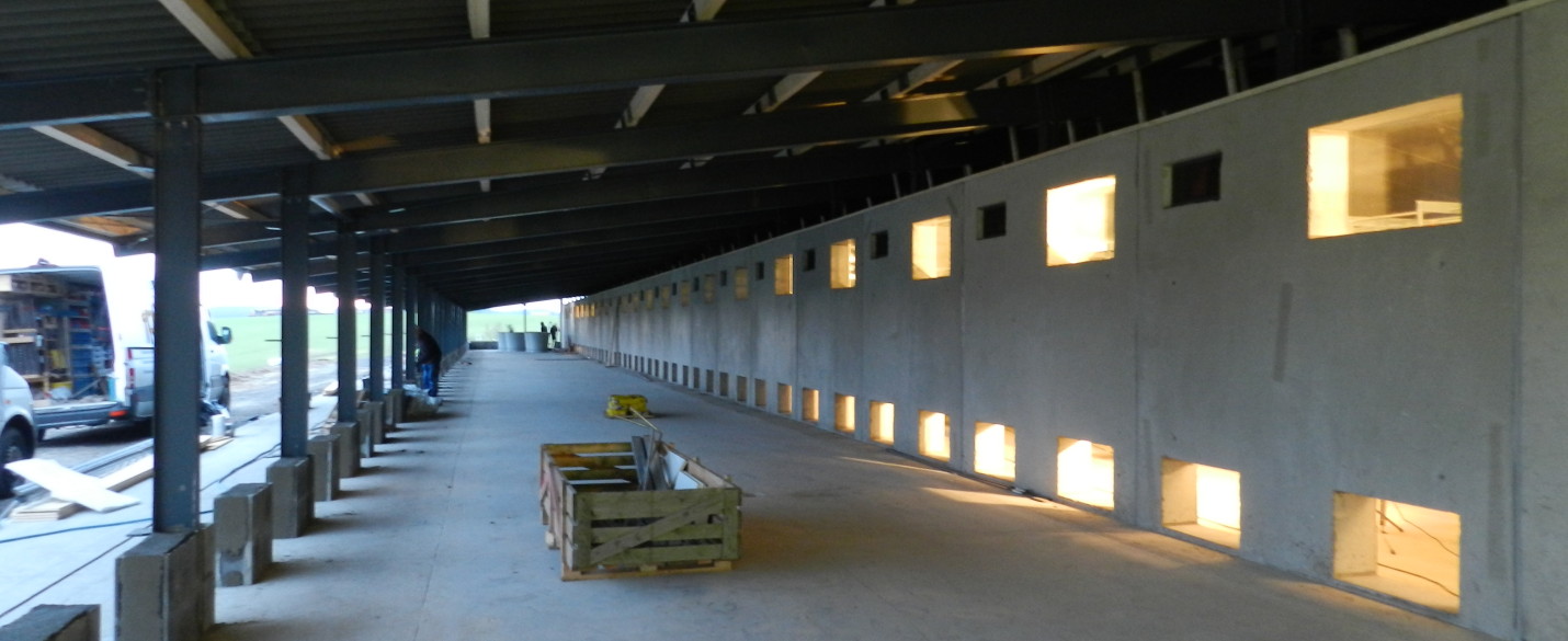 FABRINO High Grade Geflügelstall statisch anrechenbare Kunststofffaser Kosteneinsparung Betonboden2