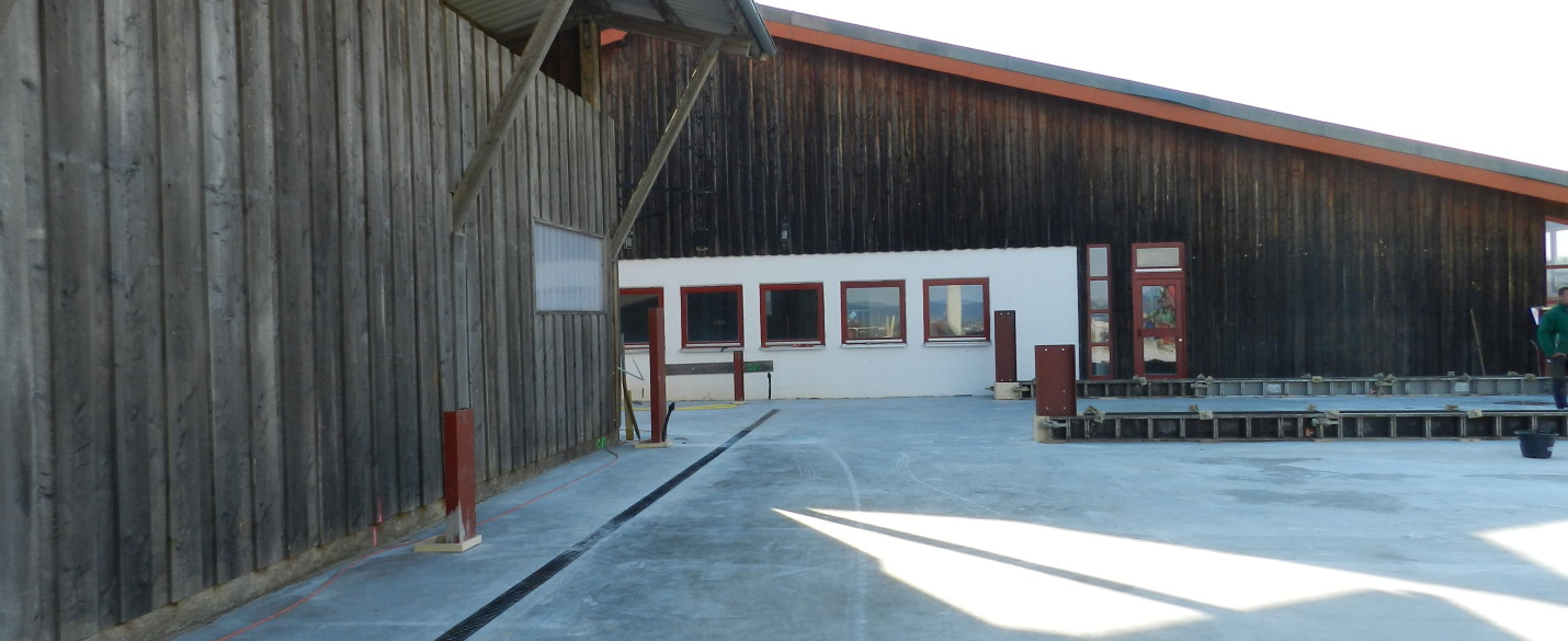 FABRINO High Grade Industrieboden Faserbewehrung mit Statik Kühllagerhalle 16
