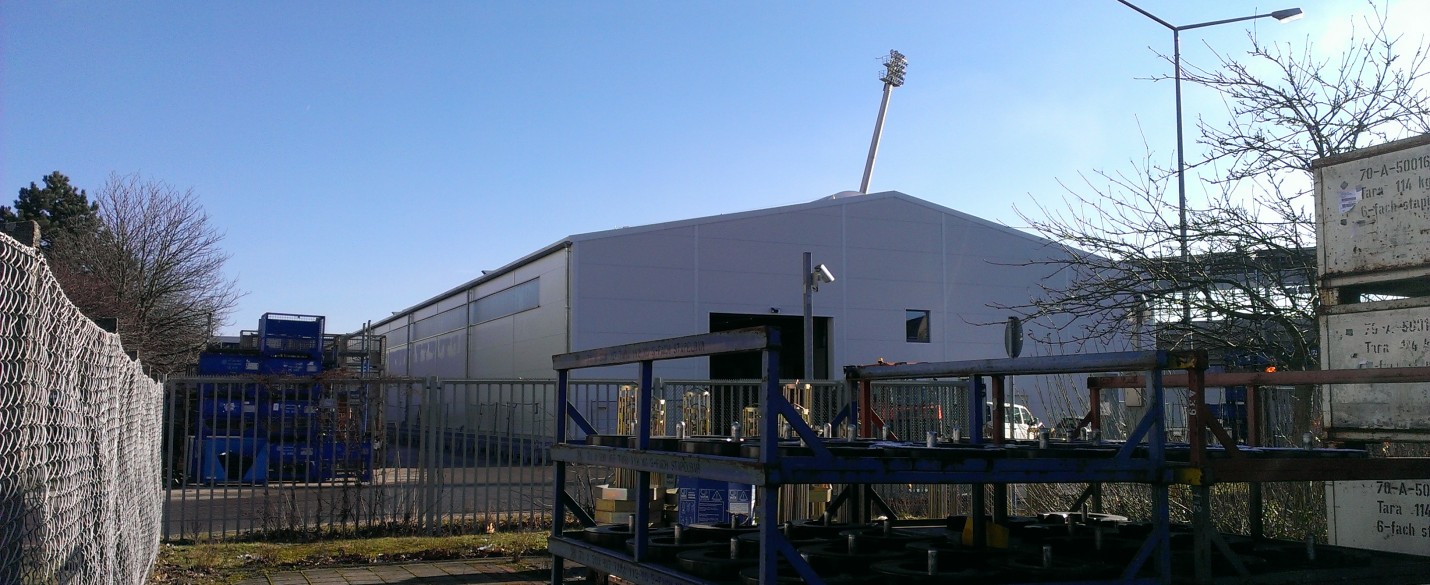 FABRINO High Grade Produktionshalle Automobilindustrie Kunststoffaserbewehrung 1