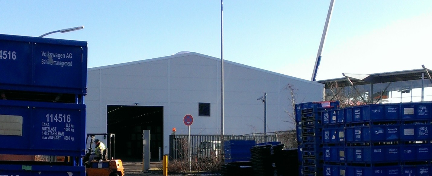 FABRINO High Grade Produktionshalle Automobilindustrie Kunststoffaserbewehrung