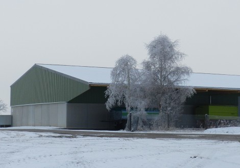 FABRINO High Grade statisch anrechenbare Kunststofffaser Futtermittelhalle Landwirtschaft keine Korrosion an der Betonoberfläche 22