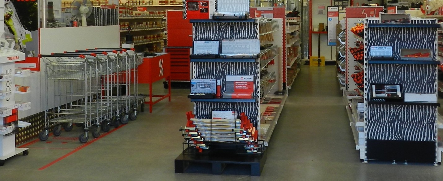FABRINO High Grade Würth Fachmarkt Industrieboden keine Rostflecken an Betonoberfläche 19