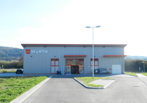 FABRINO High Grade Würth Fachmarkt Industrieboden keine Rostflecken an Betonoberfläche