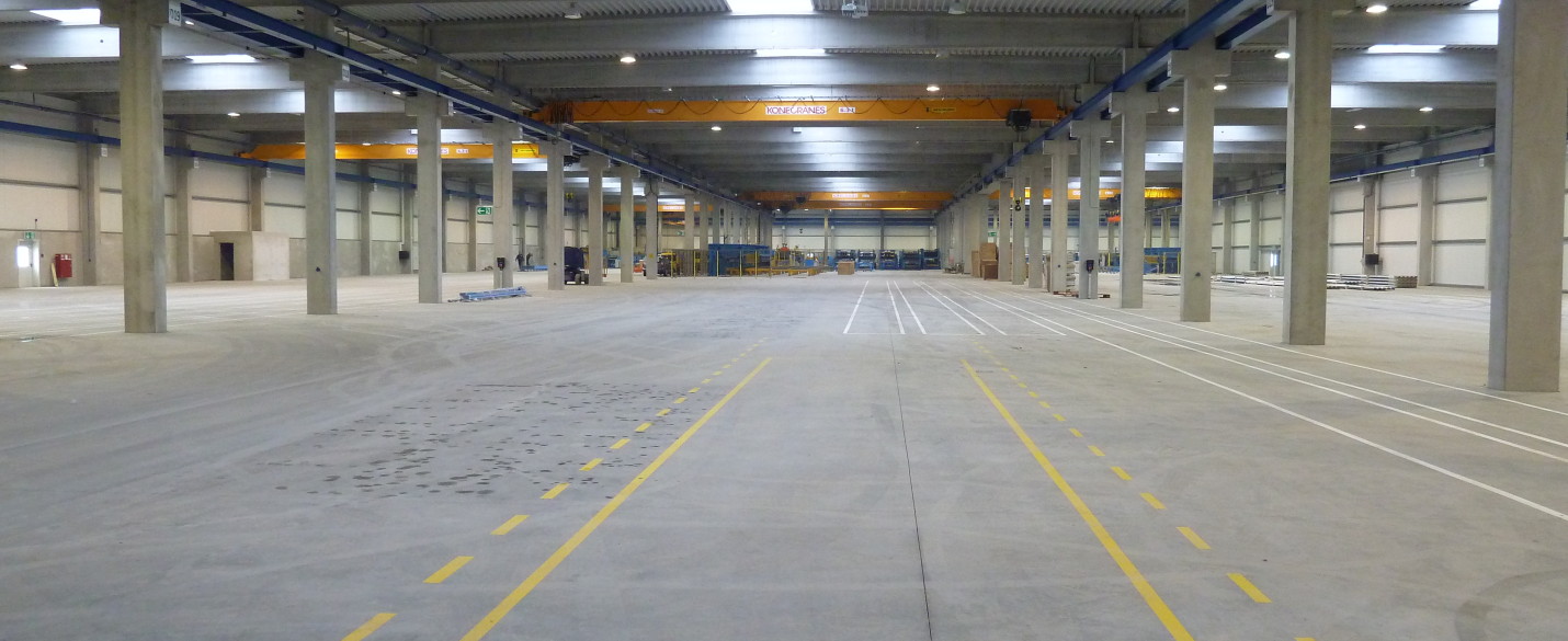 High Grade Produktionshalle Industrieboden faserbewehrt (2)