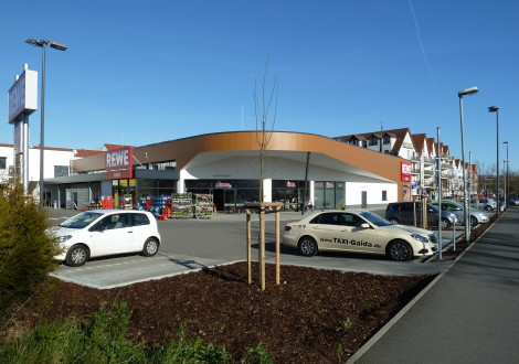 Lebensmittelfachmarkt Rewe Rohbetonsohle und LKW Rampe mit High Grade Faser (2)