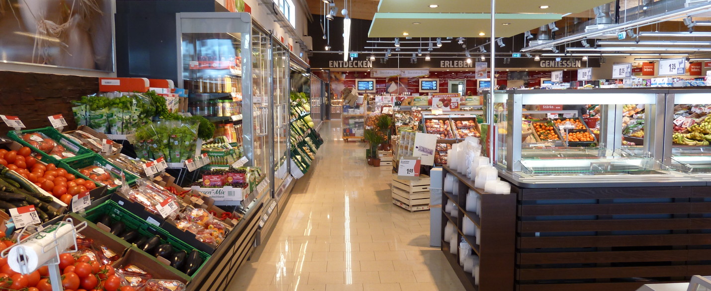 Lebensmittelfachmarkt Rewe Rohbetonsohle und LKW Rampe mit High Grade Faser (3)